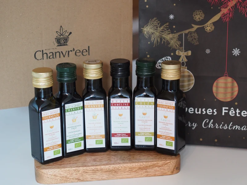 Coffret Dégustation 6 Huiles Vierges Mini
