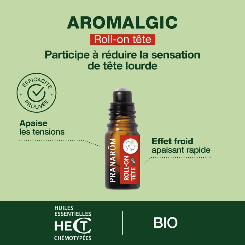 Roll-on maux de tête - Bio