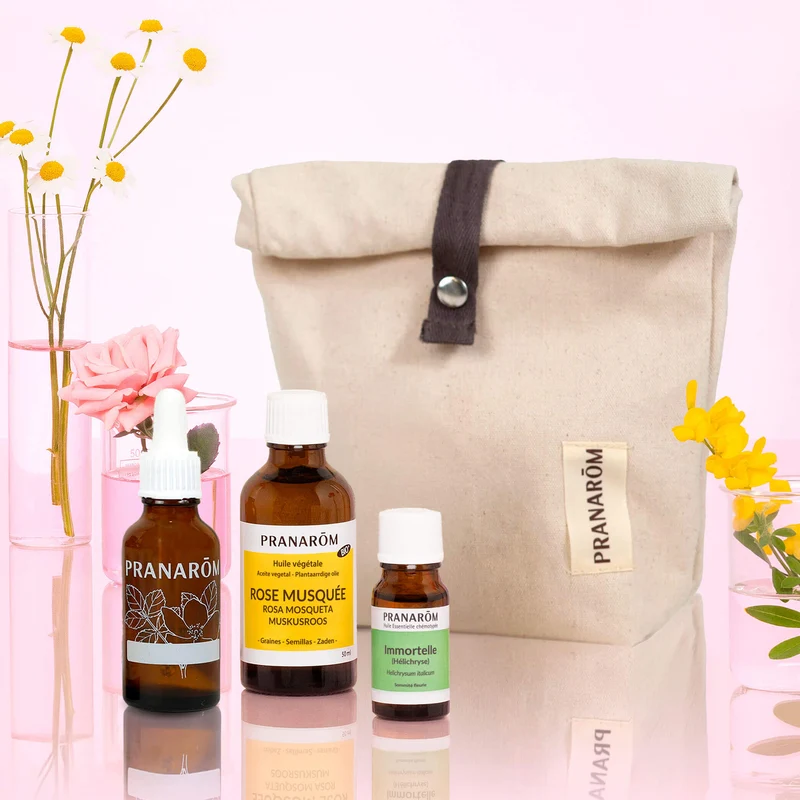 Coffret DIY Corps tonique à l'Immortelle et Rose musquée