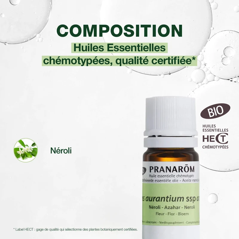 Huile Essentielle de Néroli - Bio