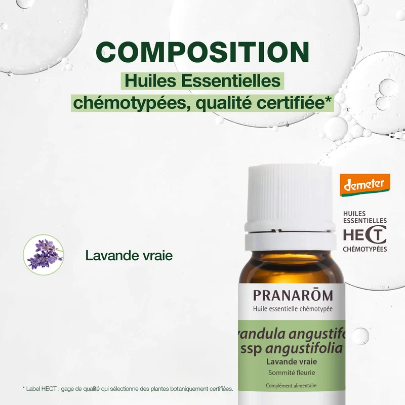 Huile essentielle de Lavande vraie Demeter - Bio Demeter