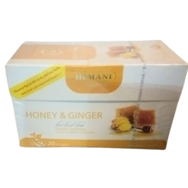 Thé Miel et Gingembre Hemani 20 Sachets