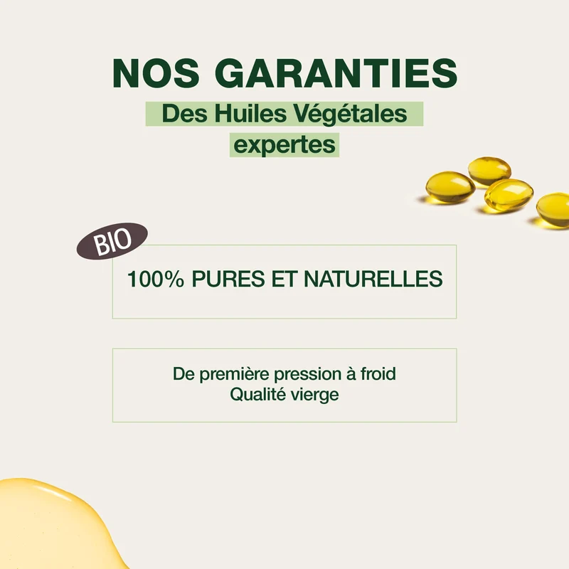 Capsules d'Huile Végétale d'Onagre