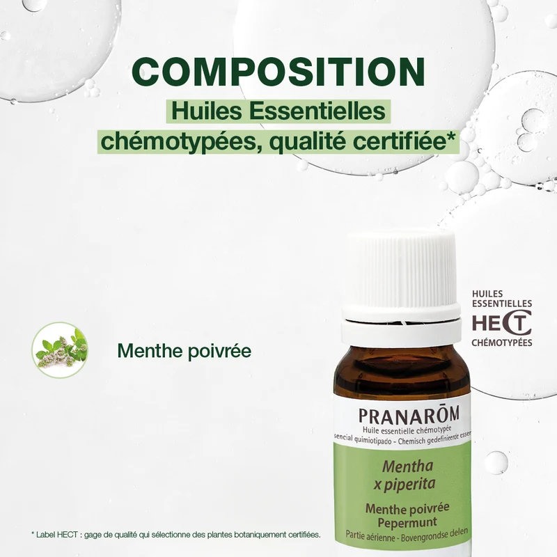 Huile Essentielle de Menthe poivrée