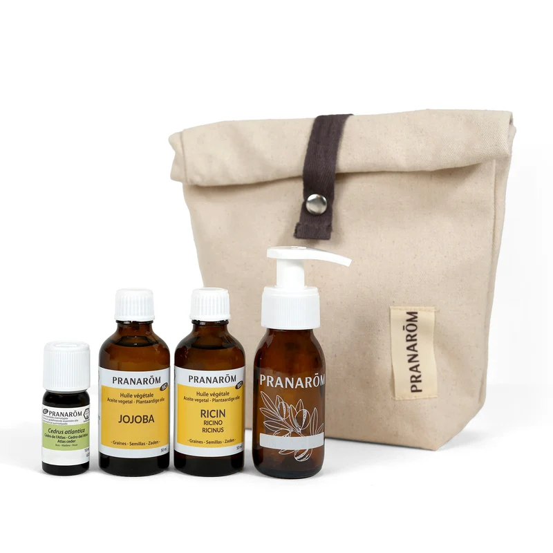 Soin barbe nourrissant - Trousse et flacon pompe offerts