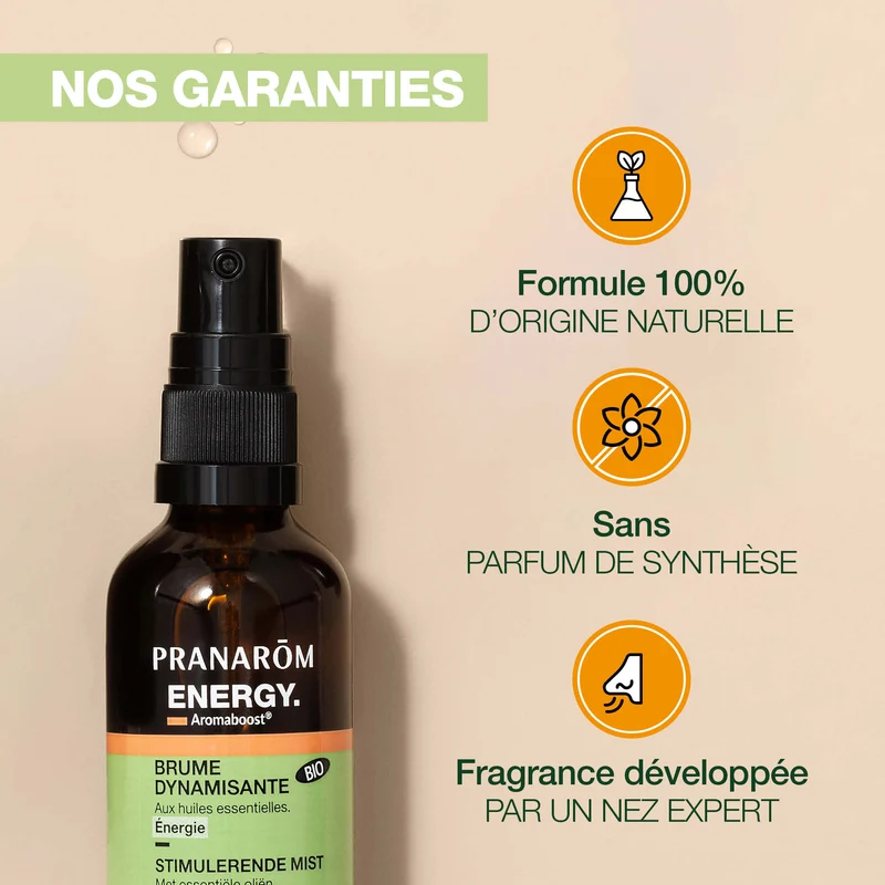 Brume dynamisante Energy - Bio