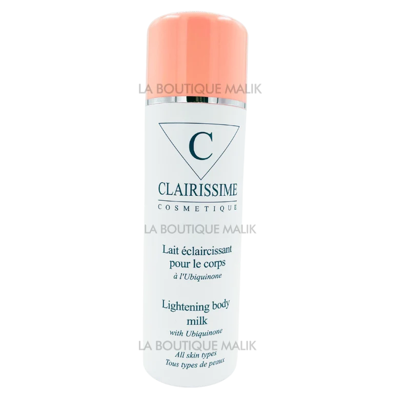 CLAIRISSIME ≡ Lait éclaircissant pour le corps à l'Ubiquinone