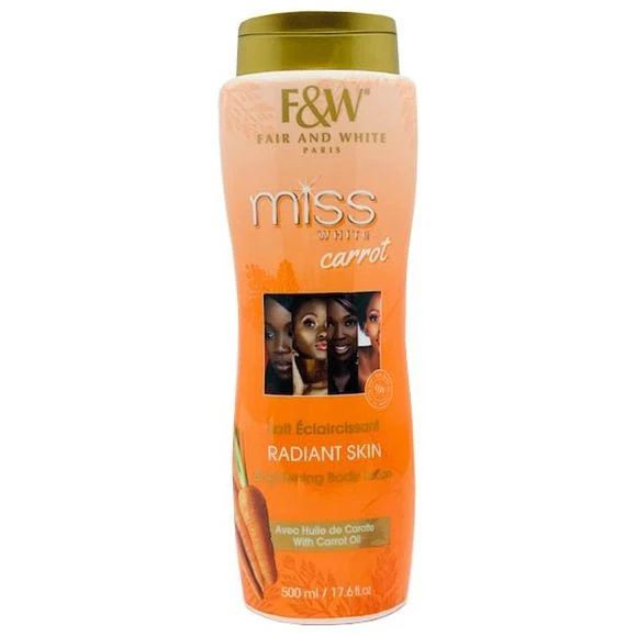 MISS WHITE ≡ Lait Éclaircissant Carrot