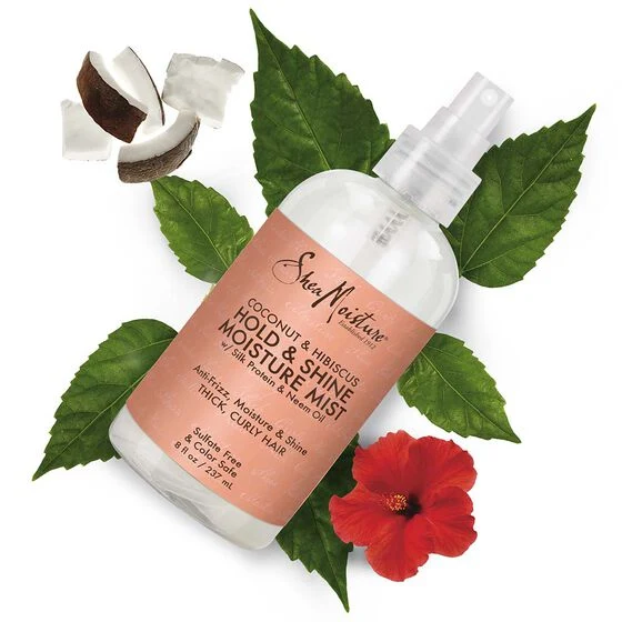 SHEA MOISTURE COCO & HIBISCUS Gamme Soin et Coiffage