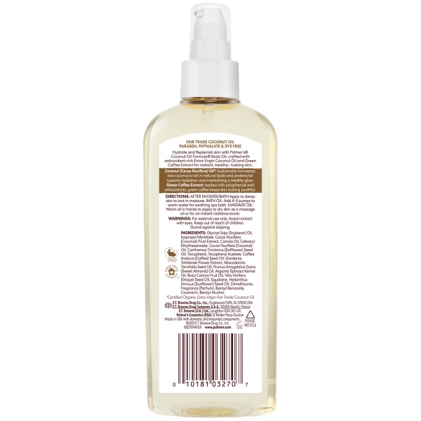PALMER'S COCONUT OIL ≡ BODY OIL 150ml