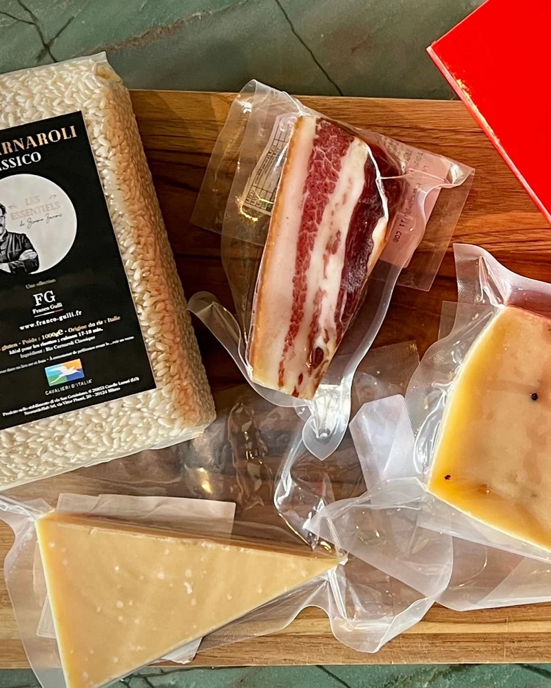 Coffret risotto carbonara
