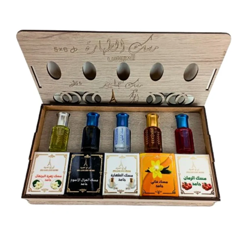Pack Musc Tahara - 10 Parfums Solides et Liquides