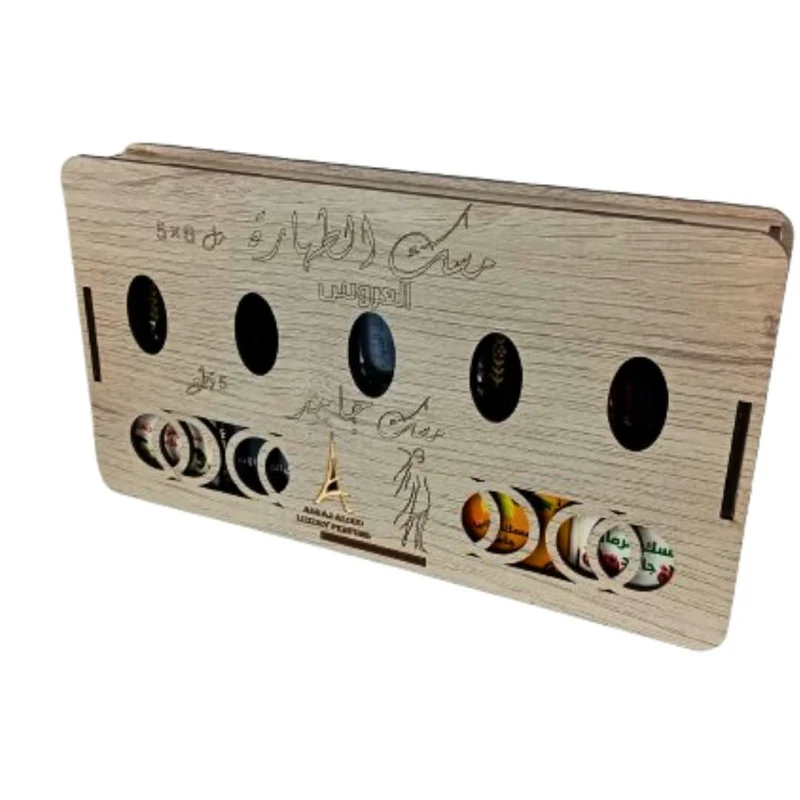 Pack Musc Tahara - 10 Parfums Solides et Liquides