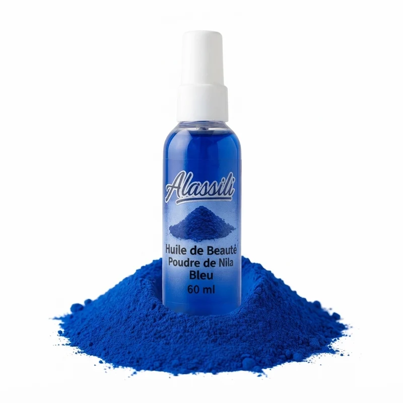 Huile de poudre de nila 60ml – Anti-Taches, Hydratation & Brillance | Peau, Corps & Cheveux