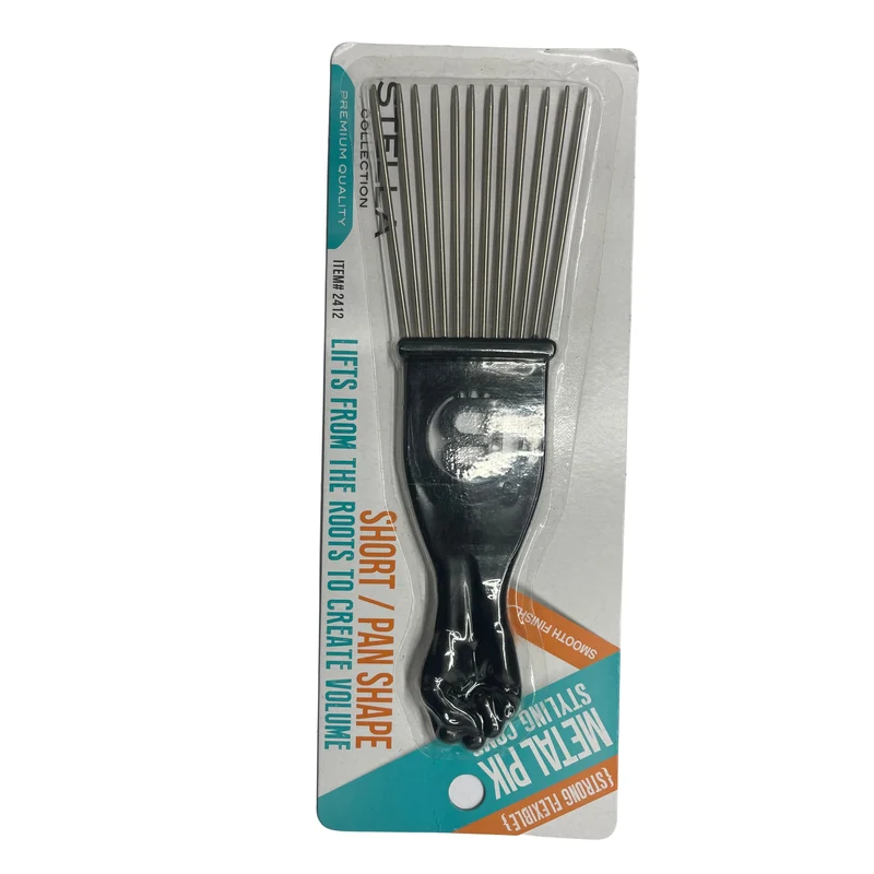 ACCESSOIRES ≡ Peigne Afro Metal Short