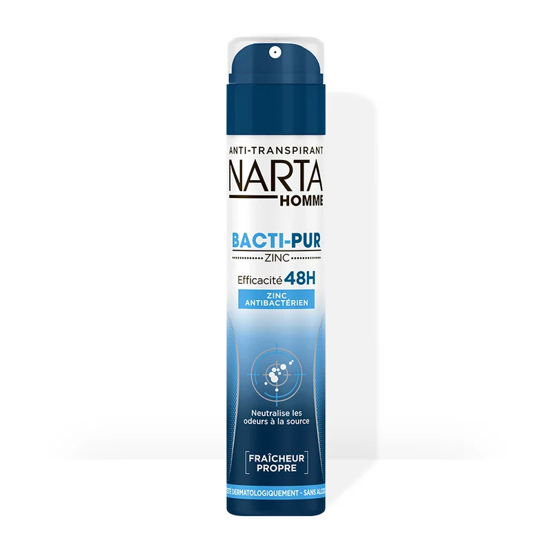NARTA HOMME ≡ Anti-Transpirant BACTI-PUR
