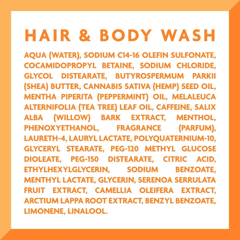 CANTU FOR MEN ≡ HAIR & BODY WASH