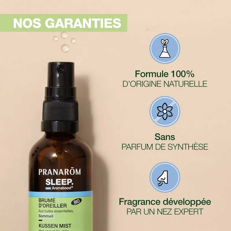 Brume d'oreiller Sleep - Bio