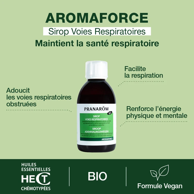 Sirop pour les voies respiratoires - Bio