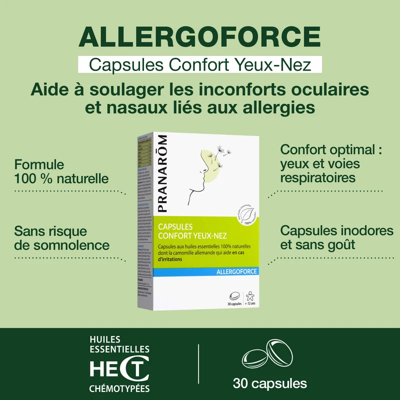 Capsules confort yeux-nez