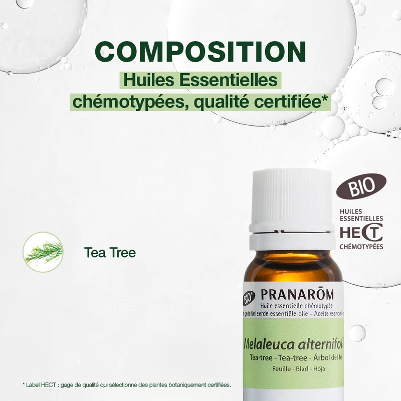 Huile Essentielle de Tea-tree - Bio