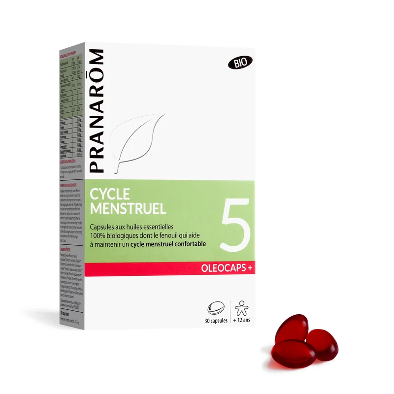Oleocaps n°5 - Cycle menstruel - Bio
