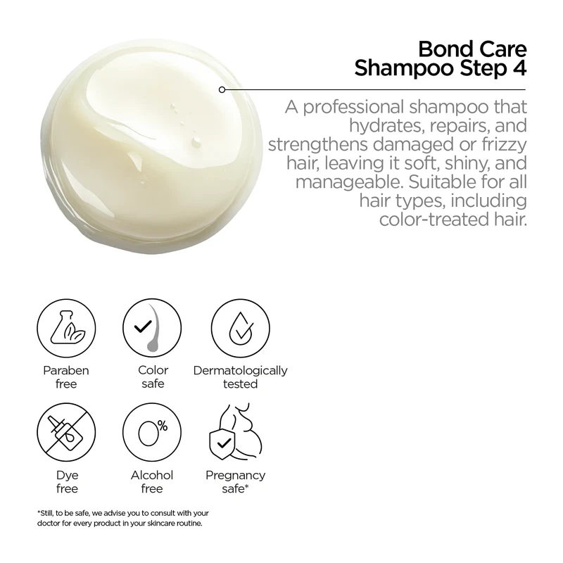 Bond Care Shampoo. Step 4