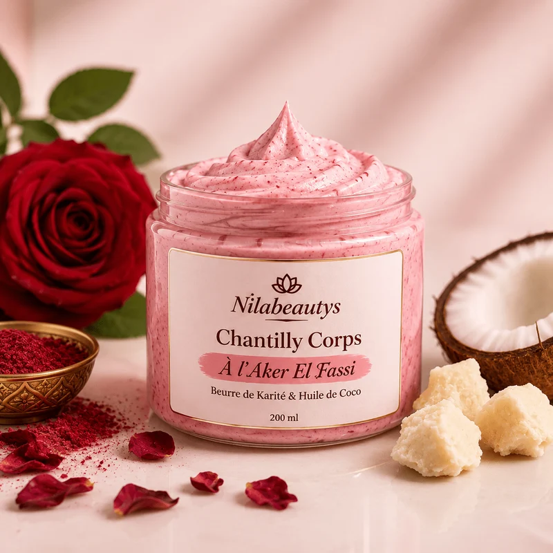 Chantilly Corps à l’Aker El Fassi 200ml – Karité & Coco