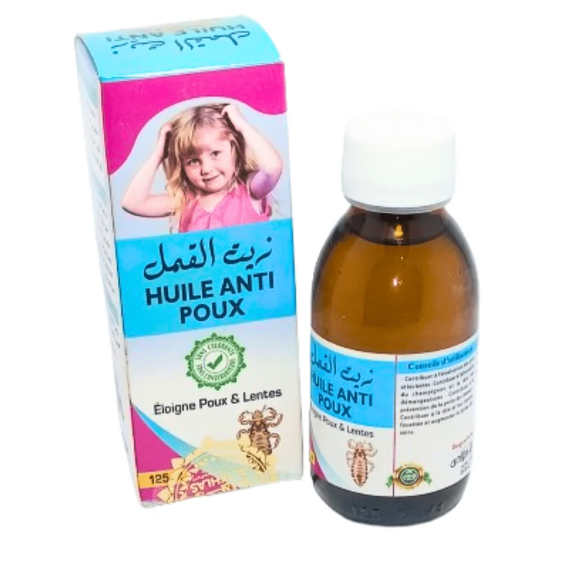 Huile Anti-Poux et Lentes 125ml BIO – Naturelle et efficace