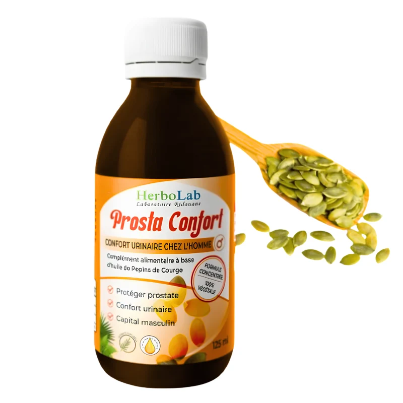 Prosta Confort 125ml – Soutien Naturel de la Prostate et Confort Urinaire