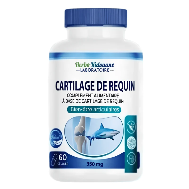 Cartilage de Requin 60 Gélules – Soutien Articulaire & Mobilité
