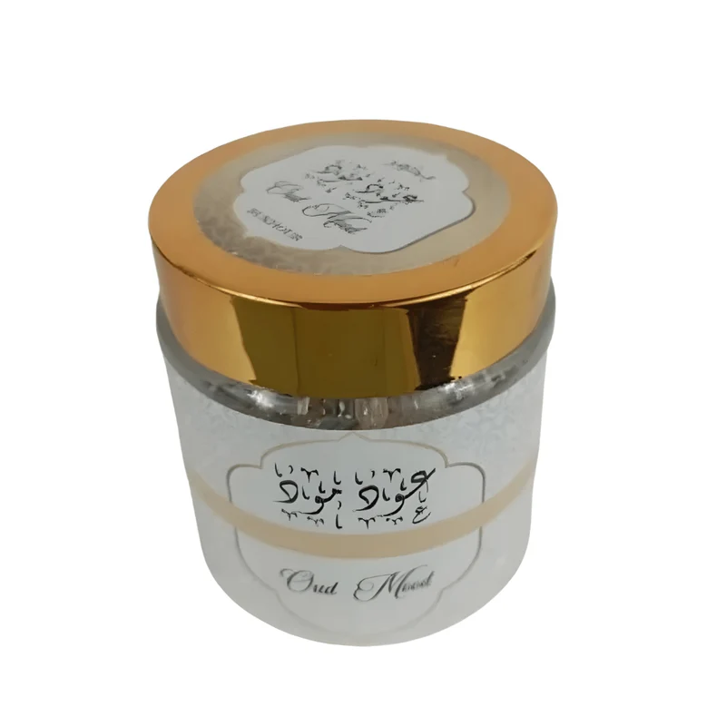 Encens Bakhour Oud Mood Blanc 50g – Parfum Oriental Doux & Élégant