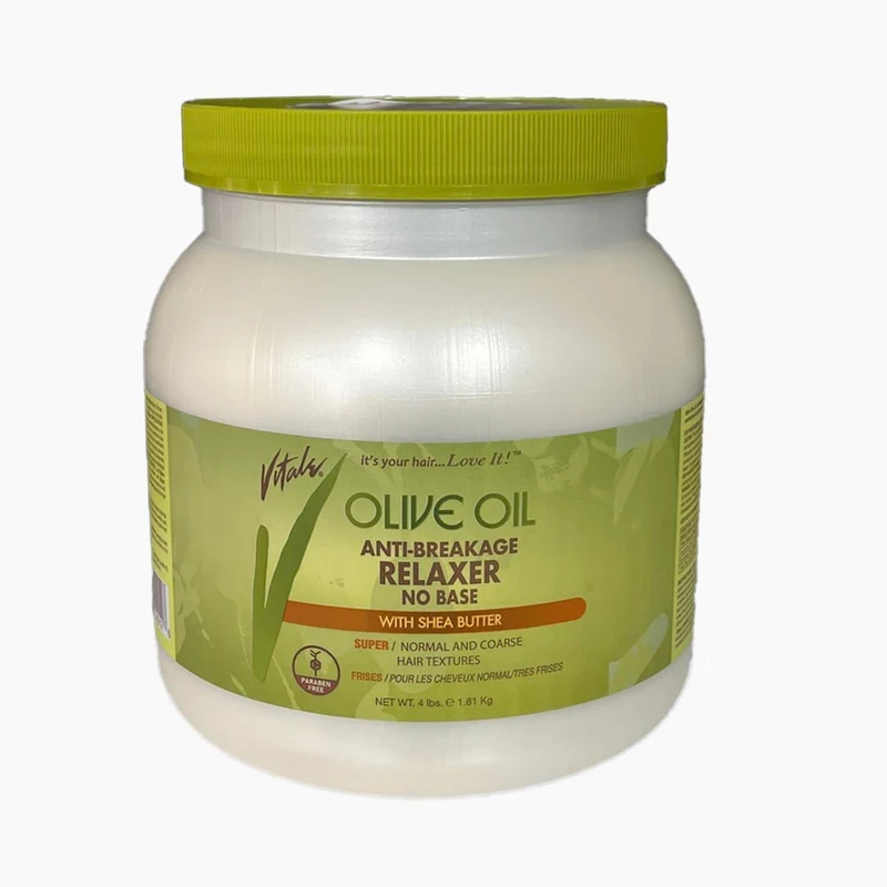 VITALE OLIVE OIL ≡ Défrisant Anti-Casse Pour Cheveux "Super"