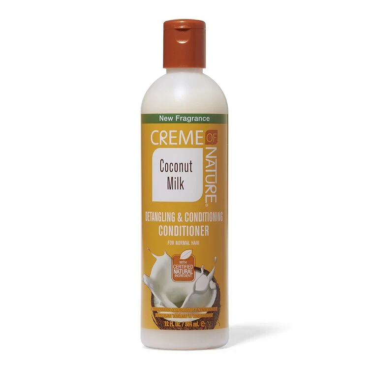 CREME OF NATURE Coconut Milk ≡ DETANGLING & CONDITIONNING CONDITIONER