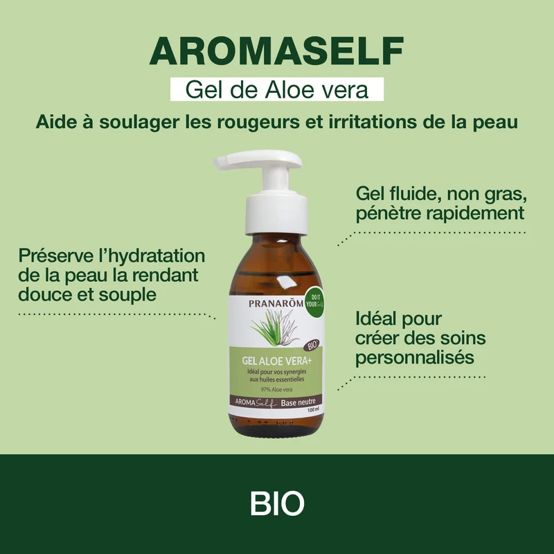 Gel Aloe vera+ - Bio