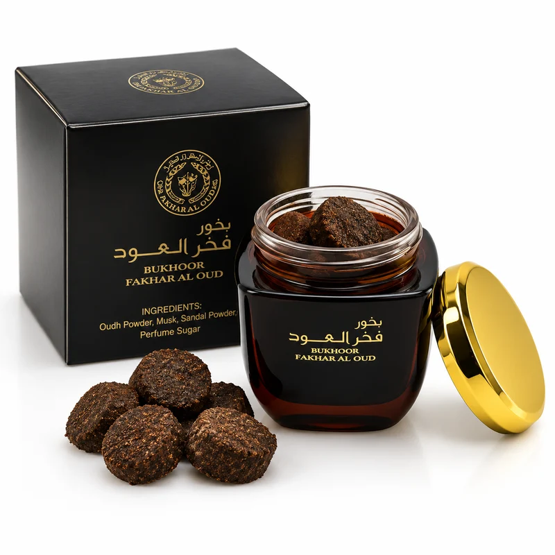 Bakhour Fakhar Al Oud 80g – Encens Oriental Oud & Épices