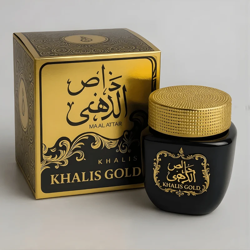 Bakhoor Khaliss Gold 80g – Encens Oriental Luxe aux Notes Boisées
