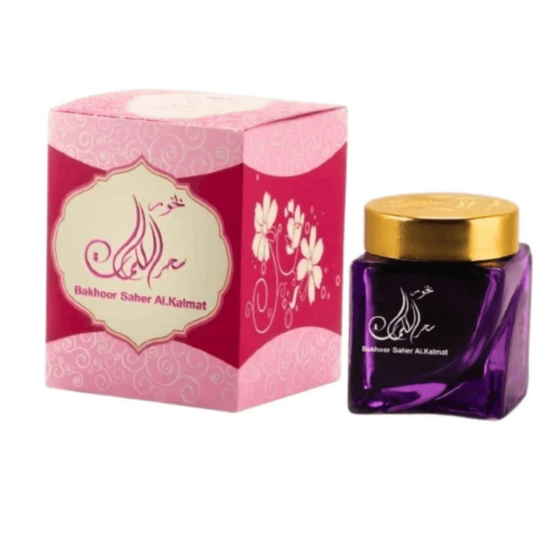 Bakhoor Saher Al Kalmat 80g – Encens Oriental Envoûtant & Apaisant