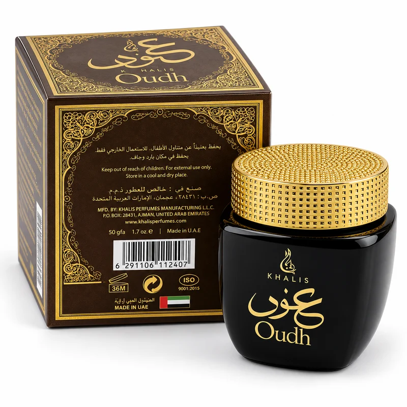 Encens Bakhoor Oudh 80g – Parfum Oriental Boisé & Musqué
