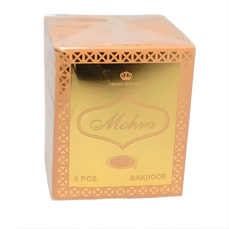 Encens Bakhoor Mohra 50g – Oud Boisé & Floral Raffiné