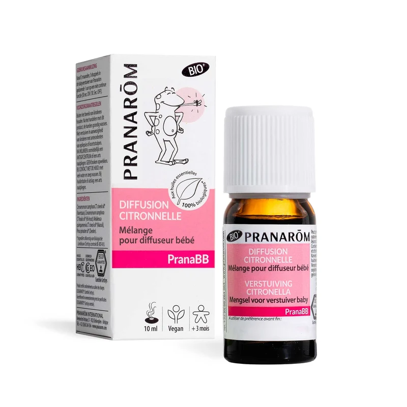 Diffusion citronnelle pour bébé - Bio