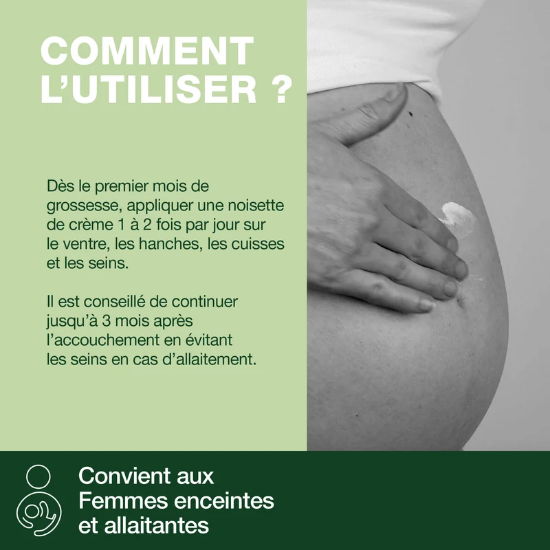 Crème - massage vergetures - Bio