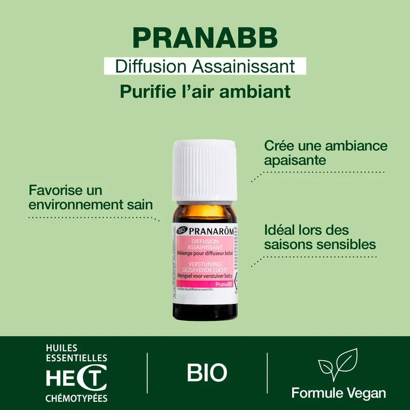 Diffusion Assainissant pour bébé - Bio