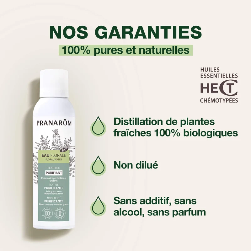 Eau florale de Tea-tree - Bio