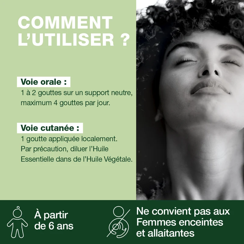 Huile Essentielle de Menthe poivrée - Bio
