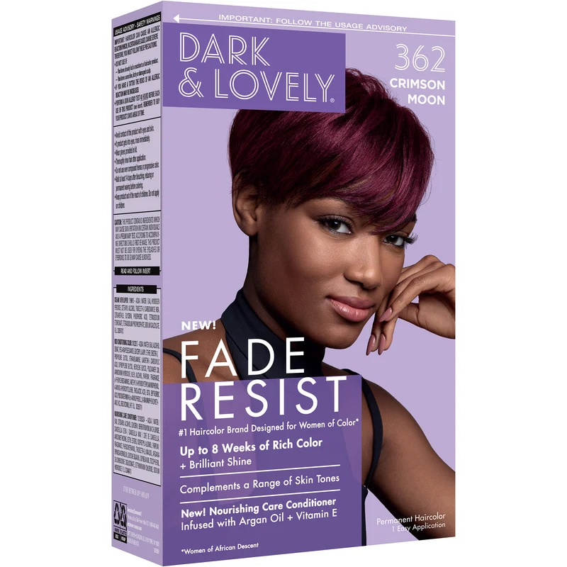 DARK & LOVELY ≡ Coloration Crimson Moon N°362