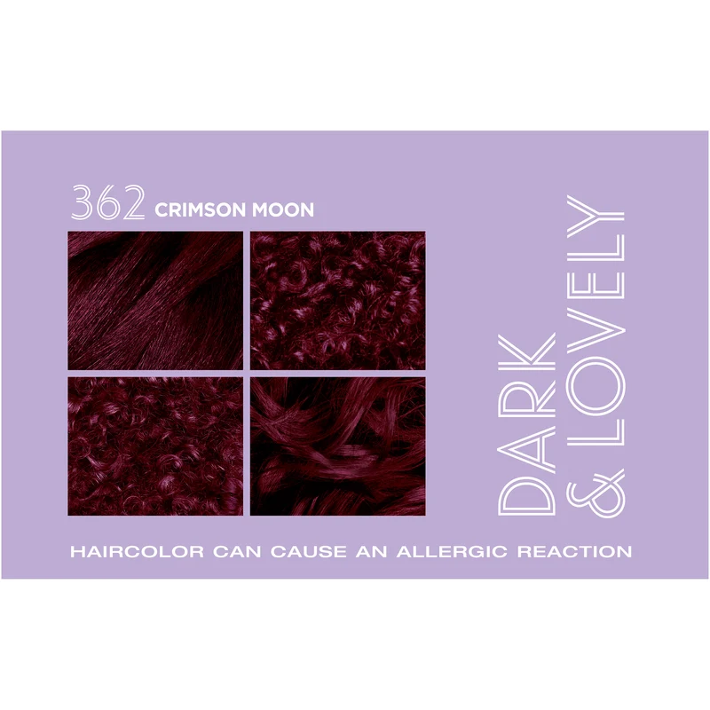 DARK & LOVELY ≡ Coloration Crimson Moon N°362