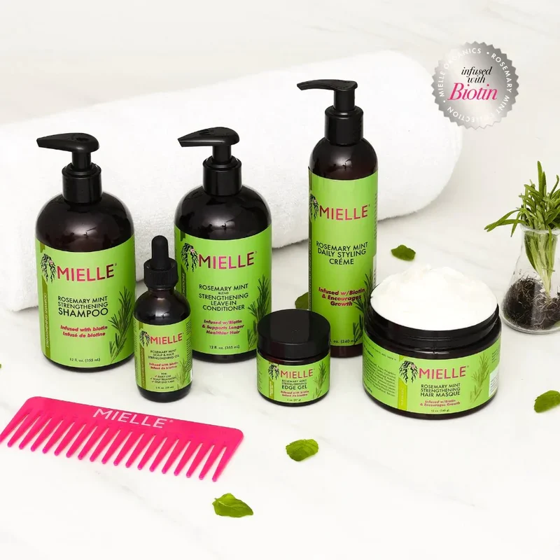 MIELLE ROSEMARY MINT ≡ Masque Fortifiant Pour Cheveux