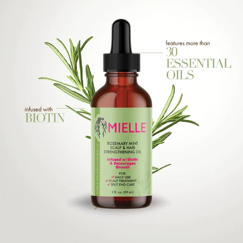MIELLE ROSEMARY MINT ≡ Scalp & Hair Strenghtening oil