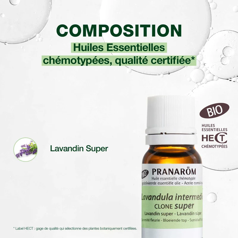 Huile Essentielle de Lavandin super - Bio